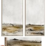 Accent Textured Abstract Neutral Wall Art C-1056