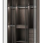 Italian glass wardrobe Scrigno by Sangiacomo