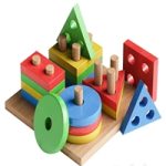 Geometric Montessori toys