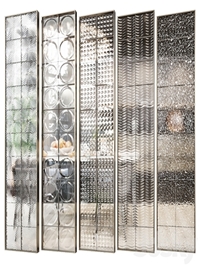 Glass block partition 5