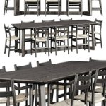 Edu Furniture Dining Set V1 / Garden furniture set Edu Furniture Dining Set V1 / Garden furniture set
