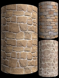 Rubble wall stone masonry