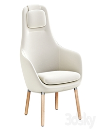 Vitra hal lounge armchair