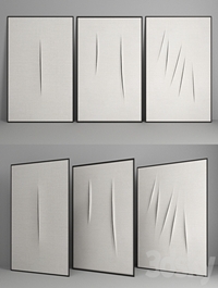 Concept Spatial by Lucio Fontana