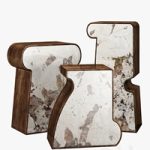 Kelly Wearstler ternion traid tercet side table