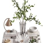 Decorative set with Meridian Lamp Decorative set with Meridian Lamp