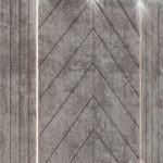 Headboard made of soft beige panels