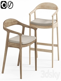 Sapporo Chair, Barolo Chair by deephouse
