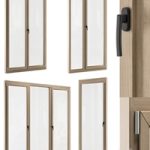 Wooden Window Modern – Windows Set 01