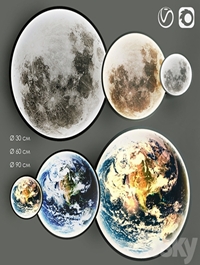 Lampatron COSMOS MOON & COSMOS EARTH