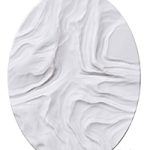 Round abstract panel