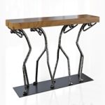 Atlas Small Natural Console Table