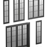 Collection of classic windows. 5 models