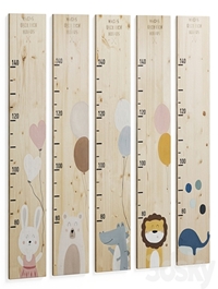 Children's measuring bar
