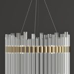 Cb2 Orion Glass Crystal Chandelier