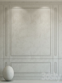 Decorative plaster with molding 221