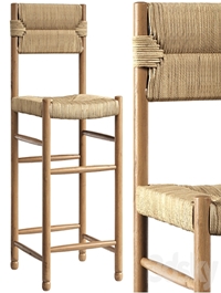 Rattan chair | Charlotte Counter Stool