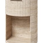 Restoration Hardware Byron travertine nightstand Restoration Hardware Byron travertine nightstand
