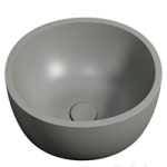 Waskom Solid Surface Asti Grigio (exclusief kraan)