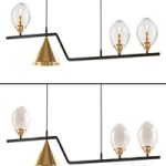 Nordic Style Black Chandelier Nordic Style Black Chandelier