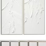 Plaster Two Photo Frame E-125