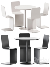 Table Balance by Calligaris and Outdoor Chair Roger By bellitalia / Outdoor furniture