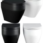 Toilet AM.PM Spirit FlashClean C701700WH hanging without seat