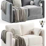 Dantone Home Marley straight folding Sofa